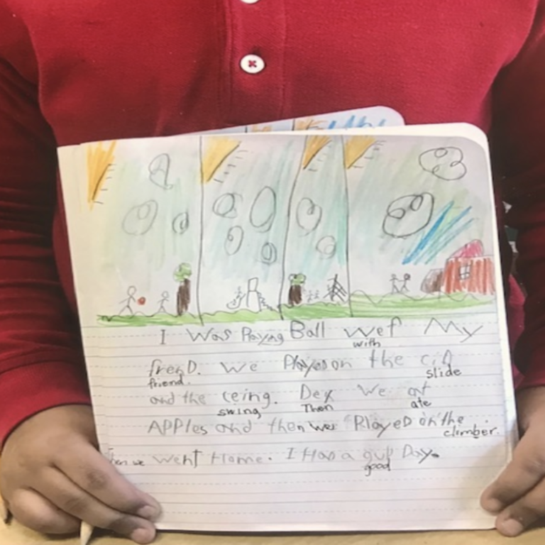 Kid Writing Kid Writing